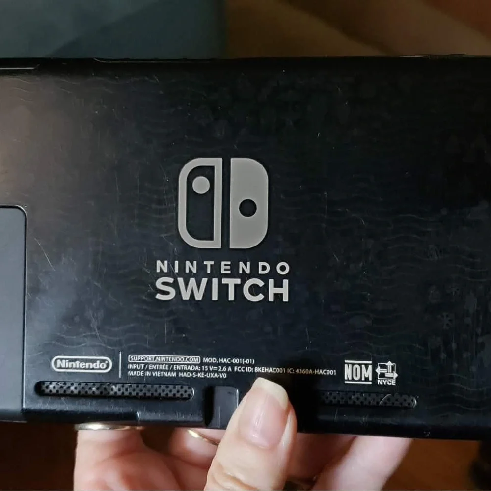 Nintendo Switch Animal Crossing Edition w/Protective Case & adapter